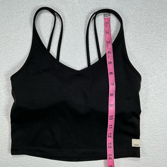 Vuori Performance‎ Crop Dreamknit Black Heather Size X-Small - Picture 12 of 13